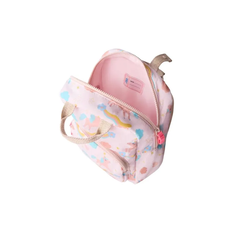 ZARA Polyamide Backpack Women's Pink-4