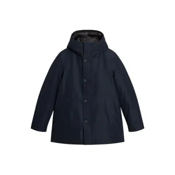 WOOLRICH High Neck Hooded Parka