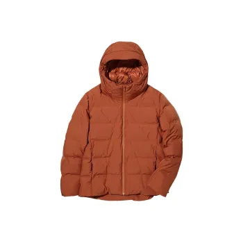 UNIQLO Down Jacket Men's Orange Brown
