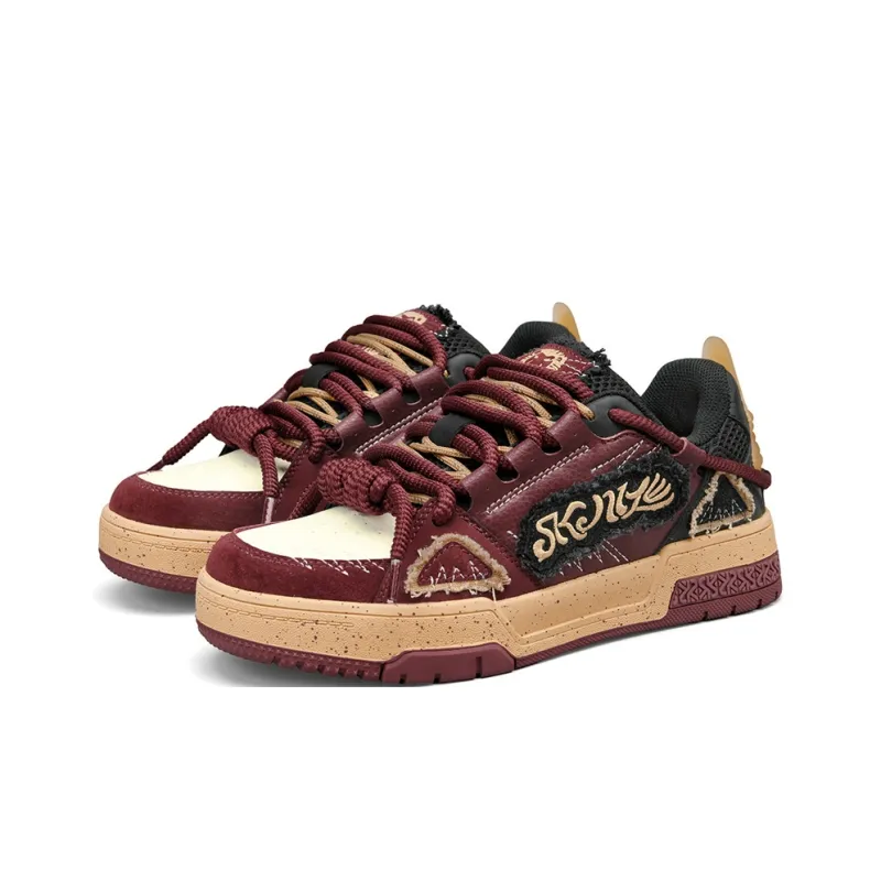 SK.TRIP Slip Resistant Coverage With Height Increase Low Top Casual Shoes Unisex Box-2