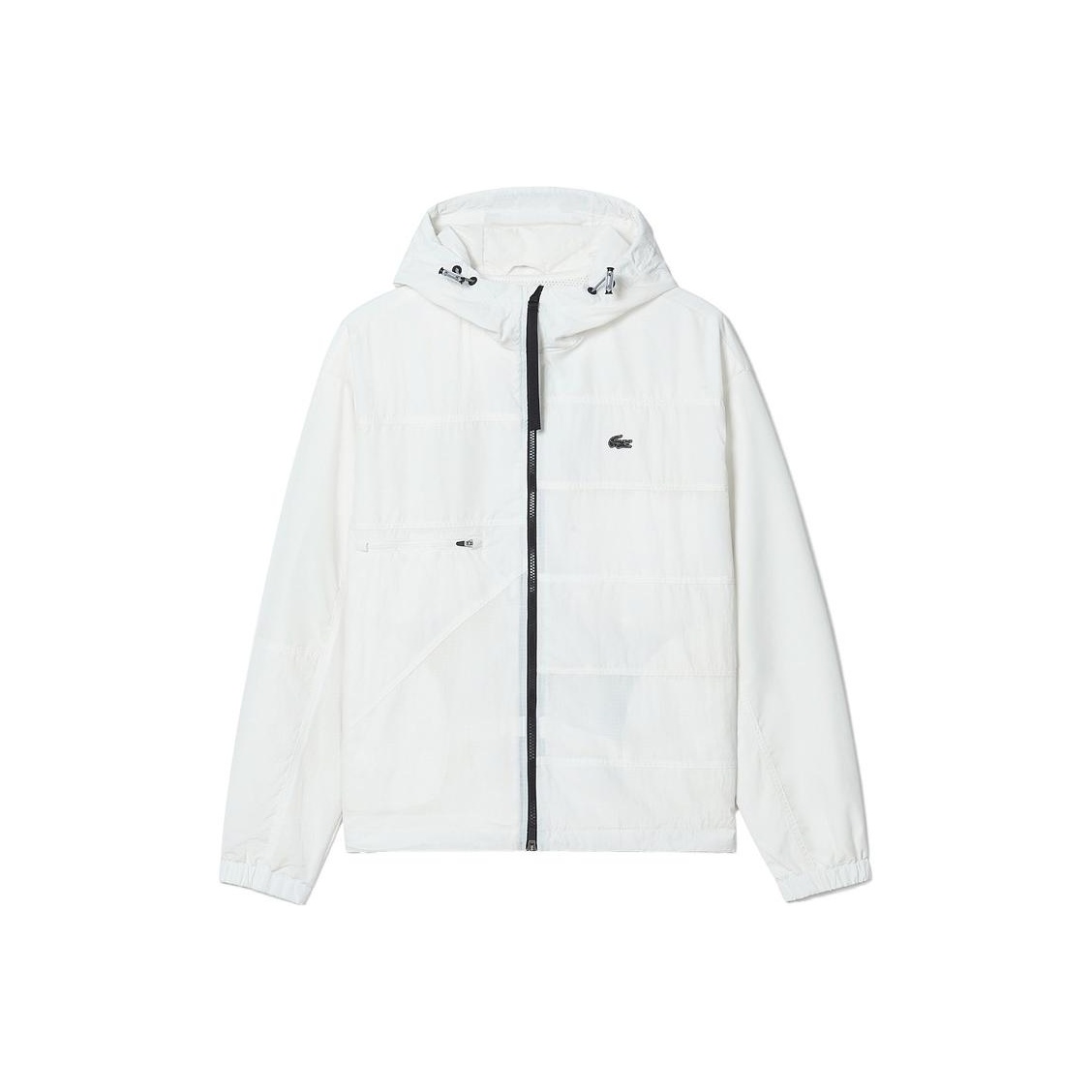 Lacoste White Jackets Coats on Sale & Authentic - POIZON