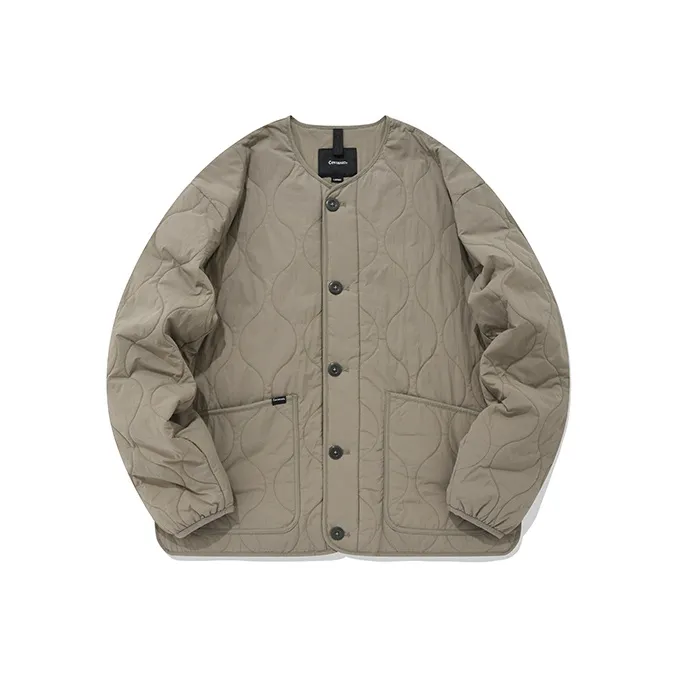 COVERNAT Puffer Jackets Unisex Beige-0