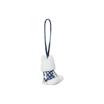 Polyester Bag Accessory Unisex Blue Plaid