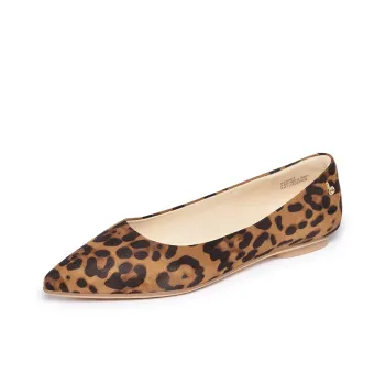 Reemoor Casual Single Shoes Flat Women's Leopard Print