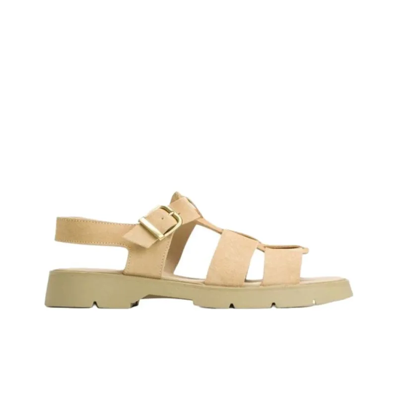 KLEMAN CLEON MANUFACTURE BALLAST V Roman Sandals Men's Light Umber-1