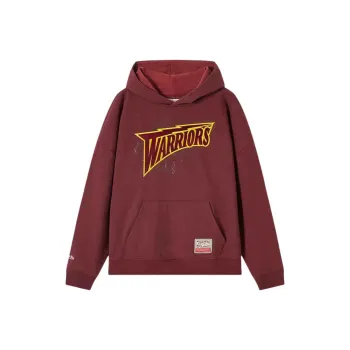 Mitchell & Ness x NBA Golden State Warriors SS25 Sweatshirt Men's Dark Red