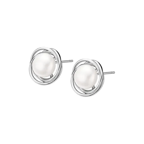 Sentimentality 925 Sterling Silver Stud Earrings Women's