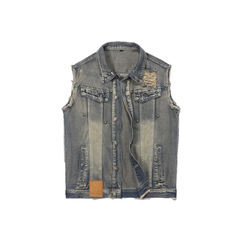 SANTASTIC Vests Men Vintage-0