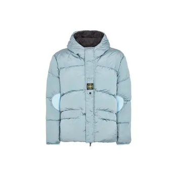 STONE ISLAND Down Jacket Men's Blue