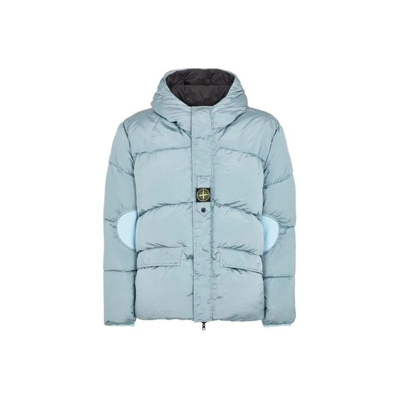STONE ISLAND Down Jacket Men's Blue-0
