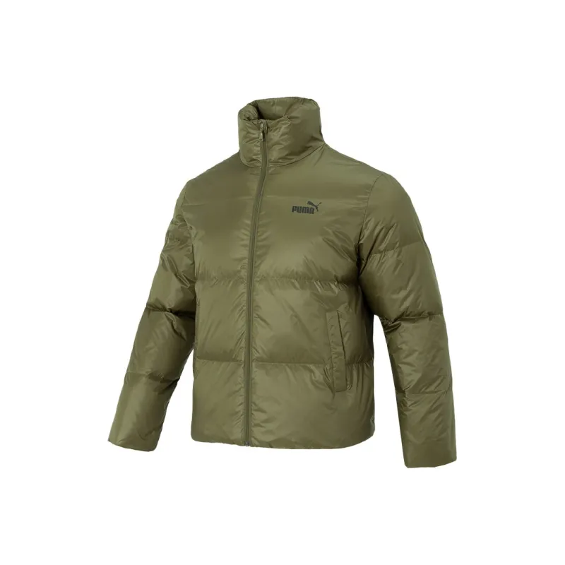 PUMA Down Jackets Men Green-0