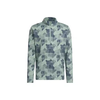 Adidas Free Shipping With AdiClub Go To Printed Quarter Zip Pullover