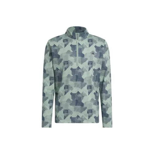 Adidas Free Shipping With AdiClub Go To Printed Quarter Zip Pullover