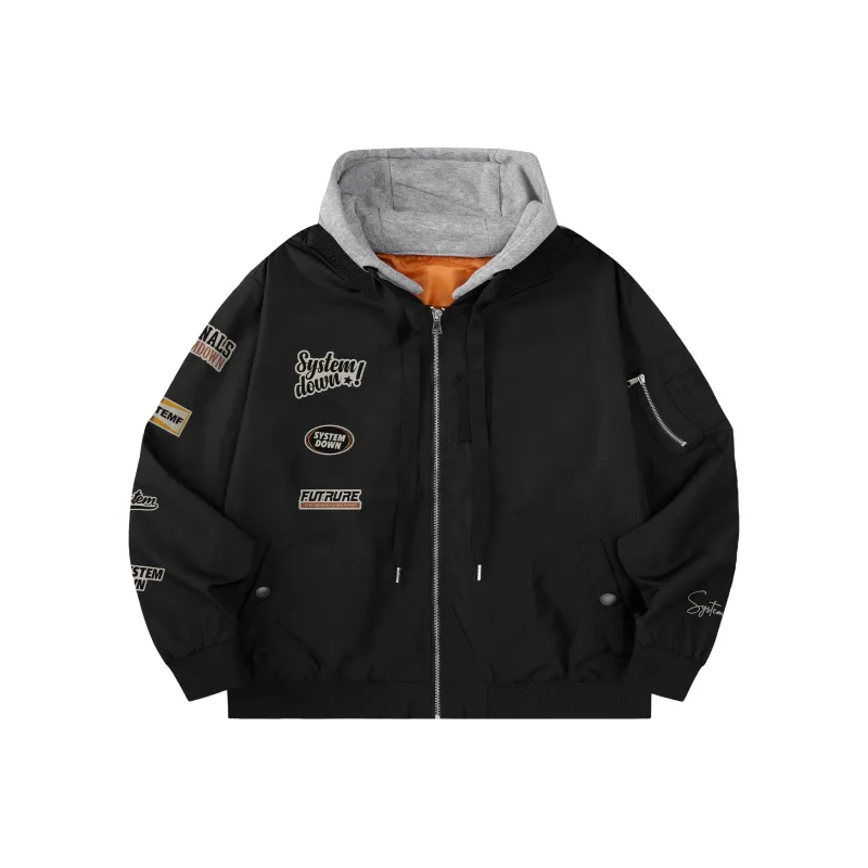 Systemdown Puffer Jackets Unisex-16