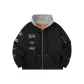 Black (Thin Hooded)