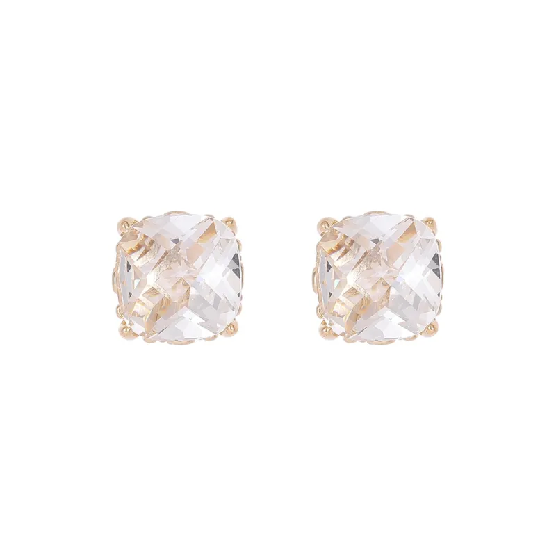 VIOLET S925 Silver Stud Earrings Women's-0
