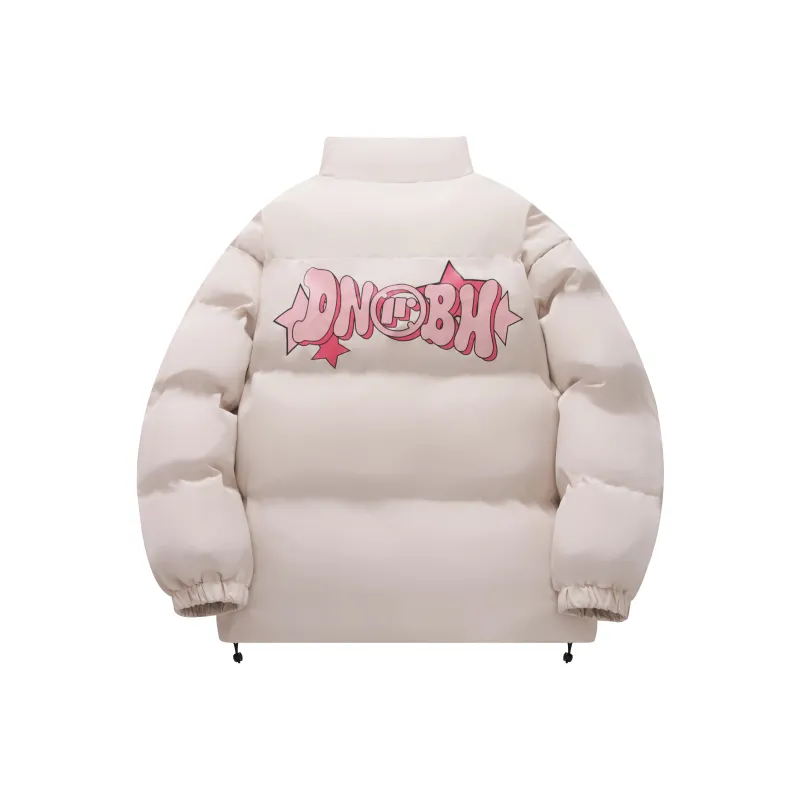 DNBH Puffer Jacket Mid Length Coat Unisex Multiple Colors-0