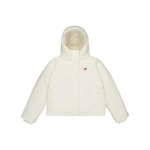 New Balance Down Jackets Unisex Ecru