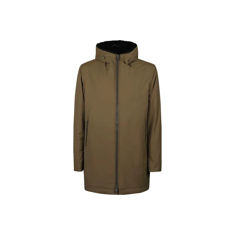 HERNO Long Sleeved Hooded Padded Parka-0