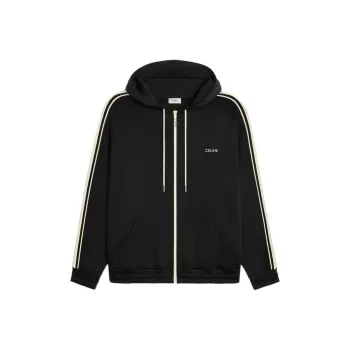 CELINE Tracksuit Jacket In Double Face Jersey