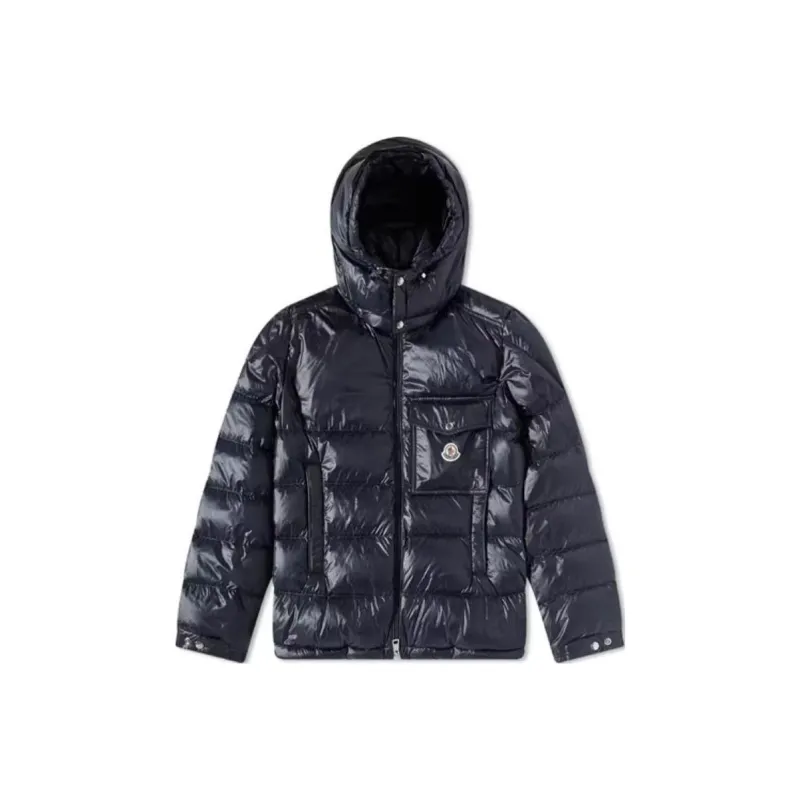 Moncler Wollaston FW23 Down Jacket Men's Midnight Blue-0