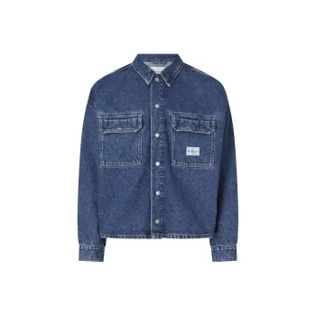 CALVIN KLEIN Denim Jacket Men's Blue