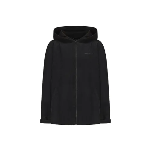 VANN VALRENCÉ Jackets Coats Unisex Black