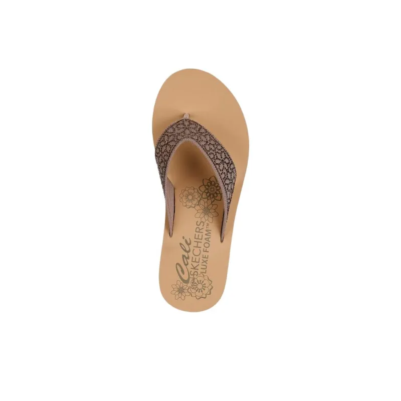 Skechers Summers Flip Flops Women's Mocha-3