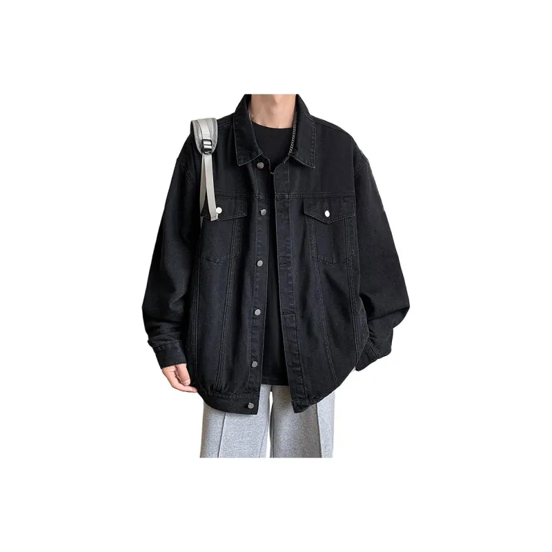SOCKKEY Denim Jackets Unisex-18