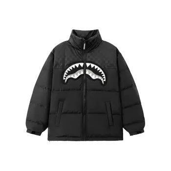 SPRAYGROUND Down Jacket Unisex Black