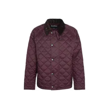 BARBOUR FW24 Jackets Coats Unisex Bordeaux Red