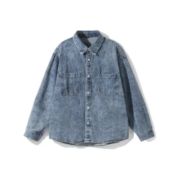 Kudamm Denim Jacket Unisex Blue