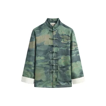 XUANSHENG Jackets Coats Men's Auspicious Clouds