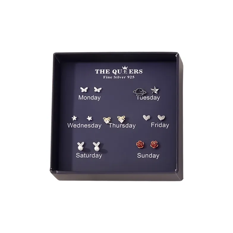 Inkopper Ceramic Stud Earrings Women's-6