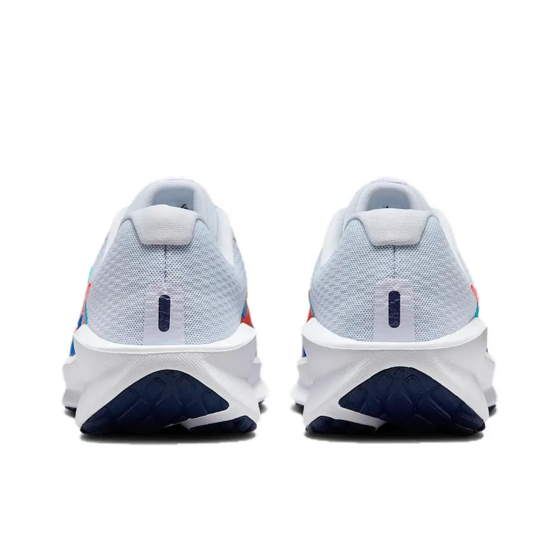 Nike Downshifter 13 Football Grey Deep Night Blue Lightning Bright Crimson-3