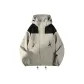 Khaki (Single Windbreaker Jacket)