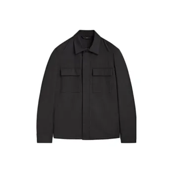 Massimo Dutti Jackets Men Navy Blue