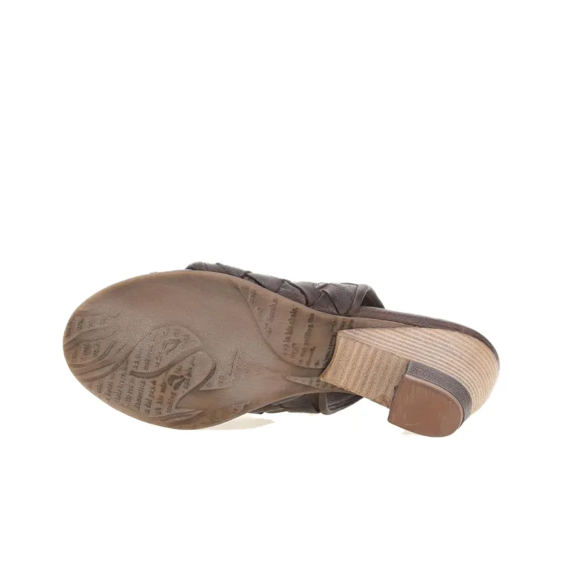 AirStep PRISCILLA One Strap Sandals Women's Dark Brown-9