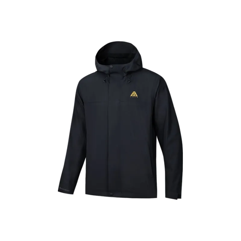 Anta Windbreaker Jacket Men's Black-0
