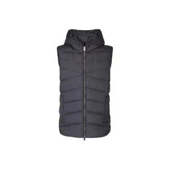 WOOLRICH High Neck Hoodie Gilet