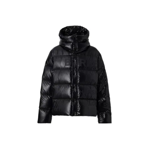 Burberry Detachable Hood Horseferry Print Puffer Jacket