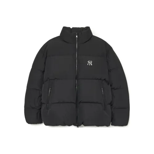 MLB FW23 Down Jacket Cropped Unisex Black