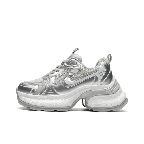 ZHR Swirl Collection Abrasion Resistant Low Top Chunky Sneakers Women's