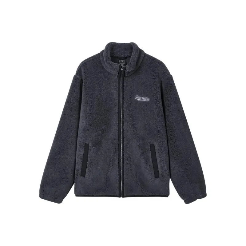 Skechers Velvet Jackets Unisex Odyssey Gray/026R-0