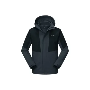 Tectop Waterproof, Windproof, Lightweight Windbreaker Jacket Unisex Stone Gray