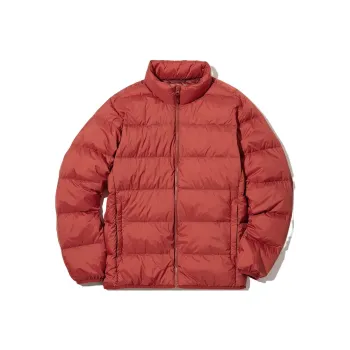 UNIQLO Down Jacket Men's Orange Brown