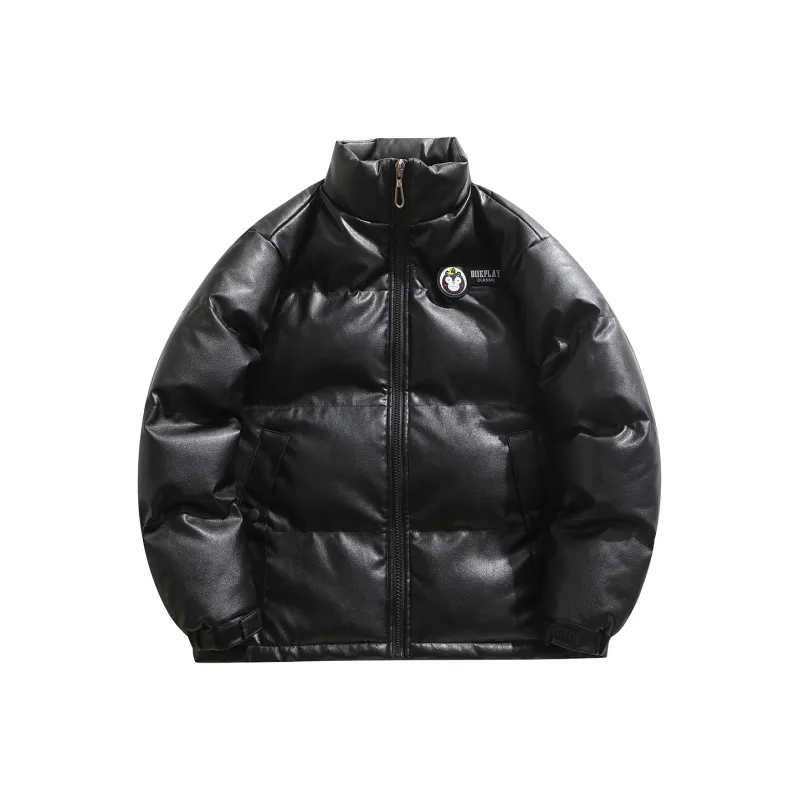 DUEPLAY x LIRENBO Stand Collar Loose Fit Puffer Jacket Unisex-0