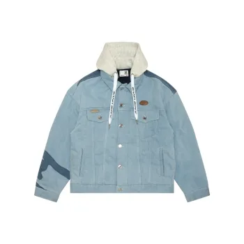 Aape Logo Patched Denim Jacket
