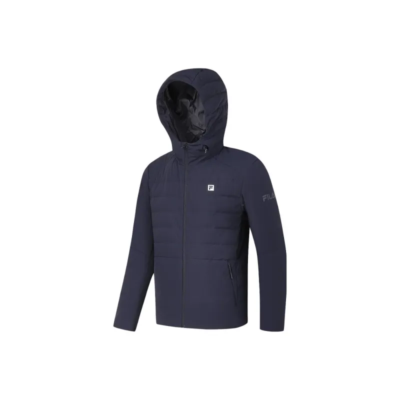 FILA Down Jacket Men's Royal Blue-0
