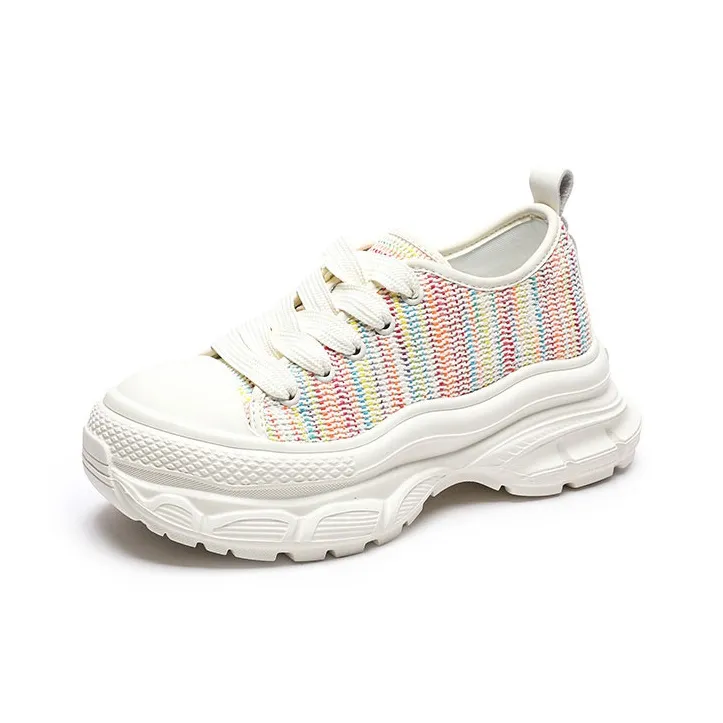 MOMGOG Cushioning, Wear Resistant Low Top Casual Shoes Women's-4